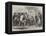 The War Excitement in New York, Scene in Front of a Fire-Engine House-Thomas Nast-Framed Premier Image Canvas