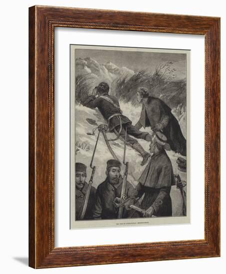 The War in Afghanistan, Reconnoitring-null-Framed Giclee Print