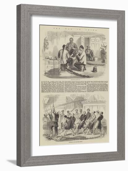 The War in China-null-Framed Giclee Print