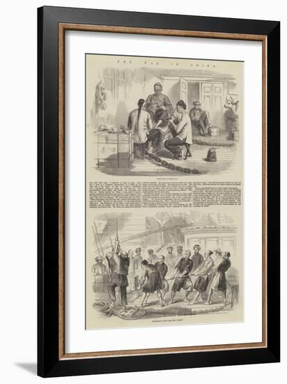 The War in China-null-Framed Giclee Print