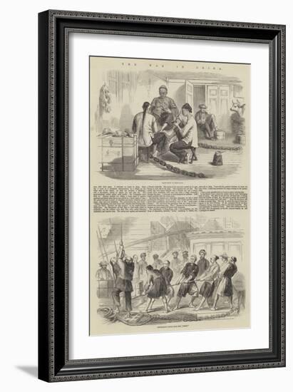 The War in China-null-Framed Giclee Print