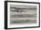 The War in Denmark, the Little Belt and Shore of Jutland, Viewed from the Island of Funen-null-Framed Giclee Print