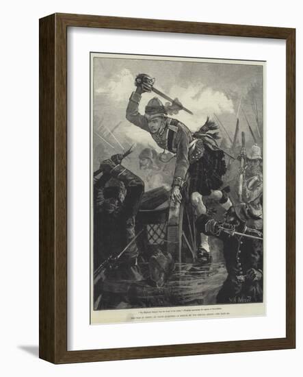 The War in Egypt, at Close Quarters-William Heysham Overend-Framed Giclee Print