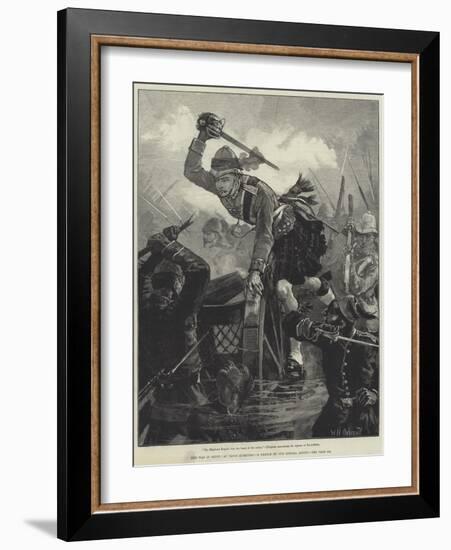 The War in Egypt, at Close Quarters-William Heysham Overend-Framed Giclee Print