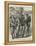 The War in Egypt, English and American Marines in Alexandria-null-Framed Premier Image Canvas