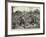 The War in Egypt, Mounted Infantry Skirmishing-William Heysham Overend-Framed Giclee Print