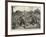 The War in Egypt, Mounted Infantry Skirmishing-William Heysham Overend-Framed Giclee Print