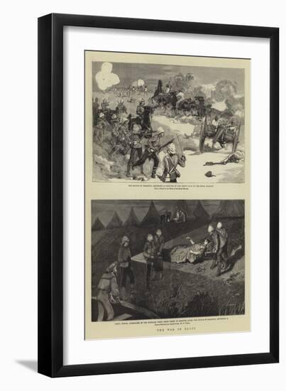 The War in Egypt-Frederic Villiers-Framed Giclee Print