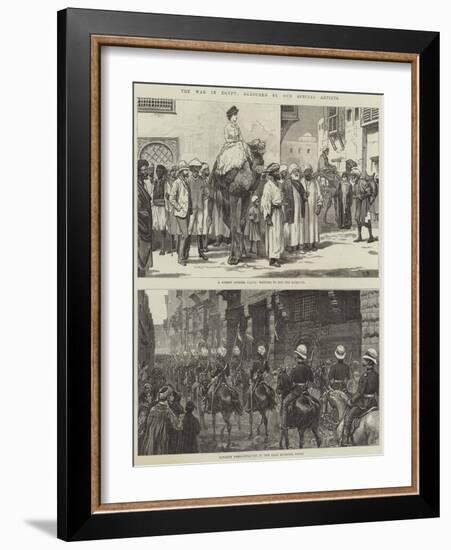 The War in Egypt-Frank Dadd-Framed Giclee Print
