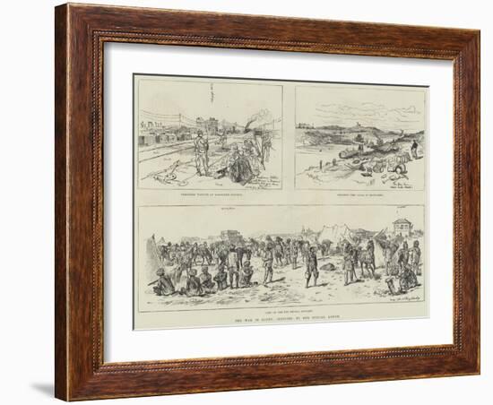 The War in Egypt-Melton Prior-Framed Giclee Print