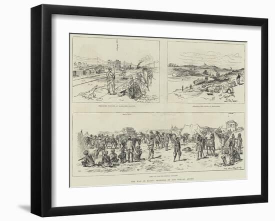 The War in Egypt-Melton Prior-Framed Giclee Print