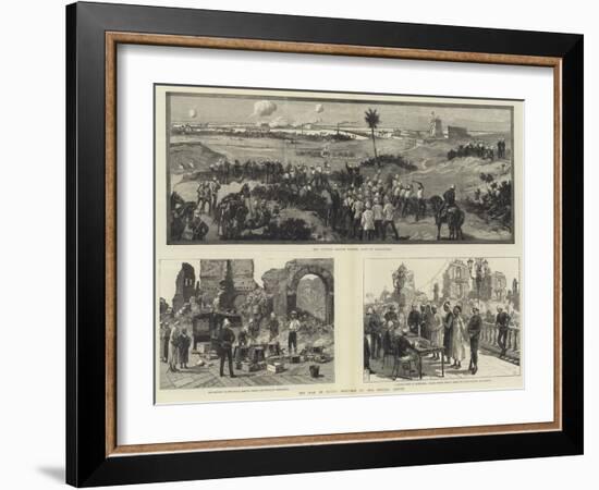 The War in Egypt-William Heysham Overend-Framed Giclee Print