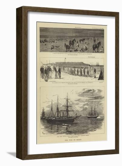 The War in Egypt-William Lionel Wyllie-Framed Giclee Print