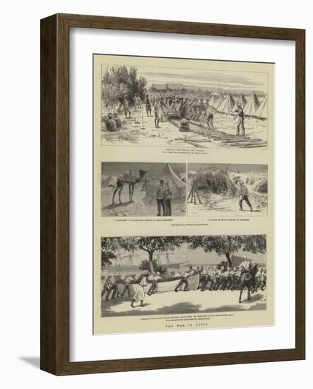 The War in Egypt-William Ralston-Framed Giclee Print