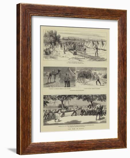 The War in Egypt-William Ralston-Framed Giclee Print