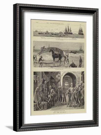 The War in Egypt-William Lionel Wyllie-Framed Giclee Print