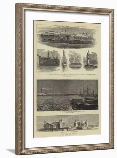 The War in Egypt-William Edward Atkins-Framed Giclee Print