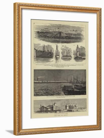 The War in Egypt-William Edward Atkins-Framed Giclee Print