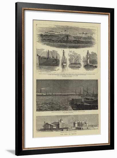 The War in Egypt-William Edward Atkins-Framed Giclee Print