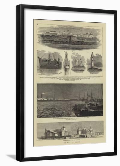 The War in Egypt-William Edward Atkins-Framed Giclee Print