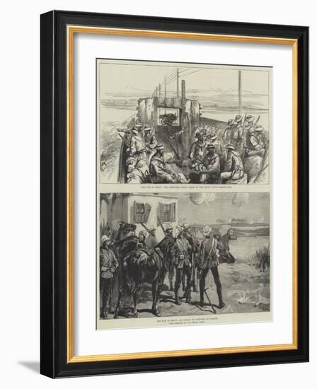 The War in Egypt-William Heysham Overend-Framed Giclee Print