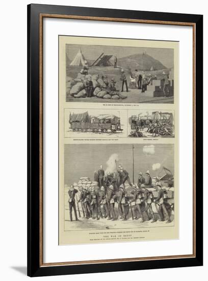 The War in Egypt-Henry Marriott Paget-Framed Giclee Print