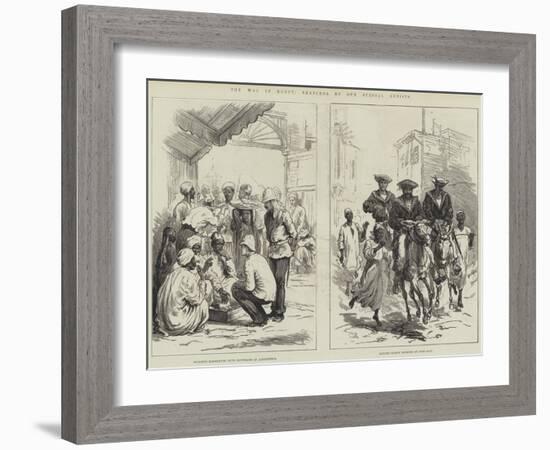 The War in Egypt-null-Framed Giclee Print