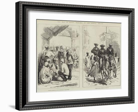 The War in Egypt-null-Framed Giclee Print