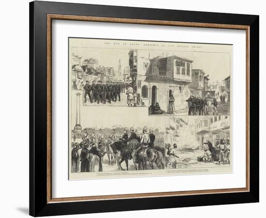 The War in Egypt-null-Framed Giclee Print