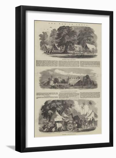 The War in India-null-Framed Giclee Print