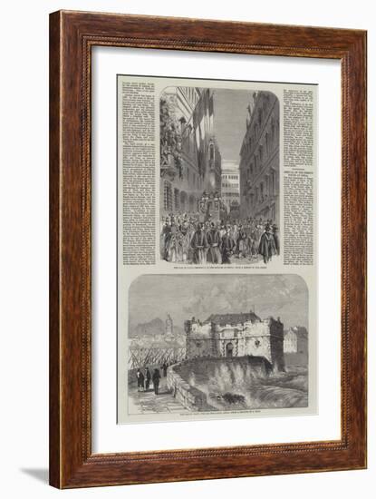 The War in Italy-Samuel Read-Framed Giclee Print