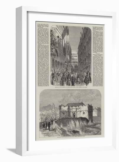 The War in Italy-Samuel Read-Framed Giclee Print