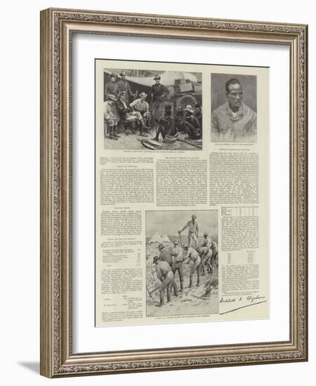 The War in Matabele-Land-null-Framed Giclee Print