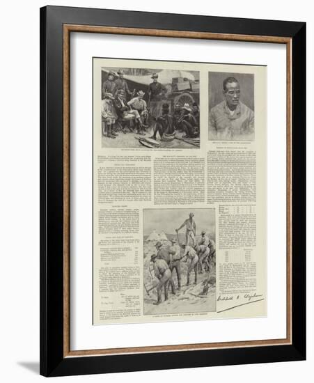 The War in Matabele-Land-null-Framed Giclee Print