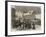 The War in Schleswig, Prussian Ammunition-Train Entering Flensburg-null-Framed Giclee Print