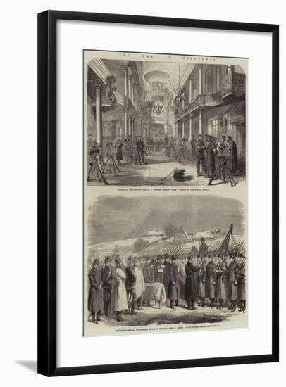 The War in Schleswig-null-Framed Giclee Print