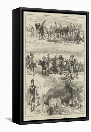 The War in Servia-Charles Robinson-Framed Premier Image Canvas