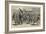 The War in South Africa, Troops from King Williamstown Marching to Natal-Charles Edwin Fripp-Framed Giclee Print