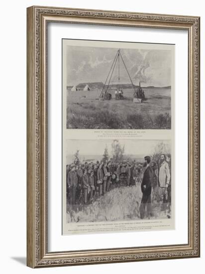 The War in South Africa-Joseph Holland Tringham-Framed Giclee Print