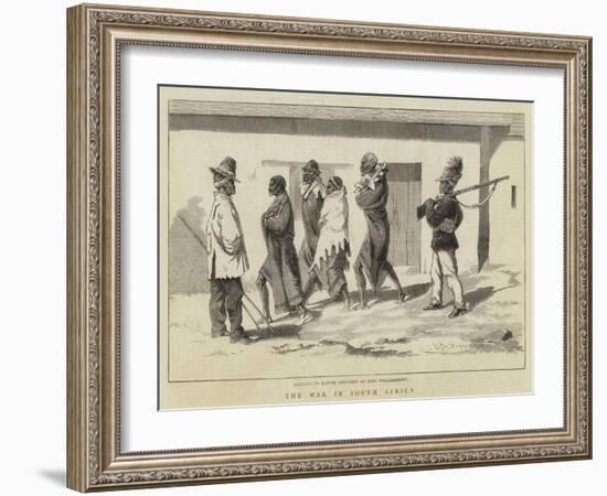 The War in South Africa-Charles Edwin Fripp-Framed Giclee Print