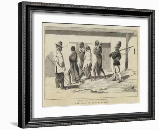 The War in South Africa-Charles Edwin Fripp-Framed Giclee Print