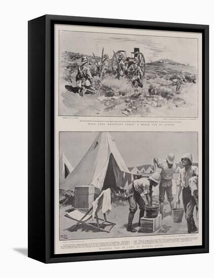 The War in South Africa-Charles Edwin Fripp-Framed Premier Image Canvas