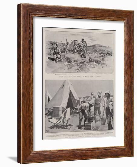 The War in South Africa-Charles Edwin Fripp-Framed Giclee Print