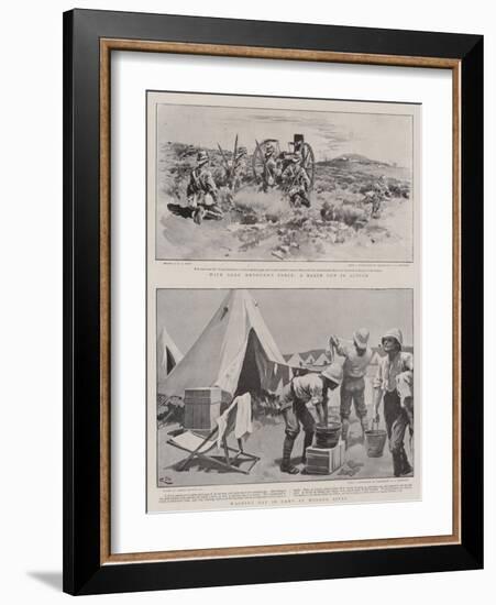 The War in South Africa-Charles Edwin Fripp-Framed Giclee Print