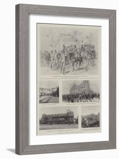 The War in South Africa-Melton Prior-Framed Giclee Print