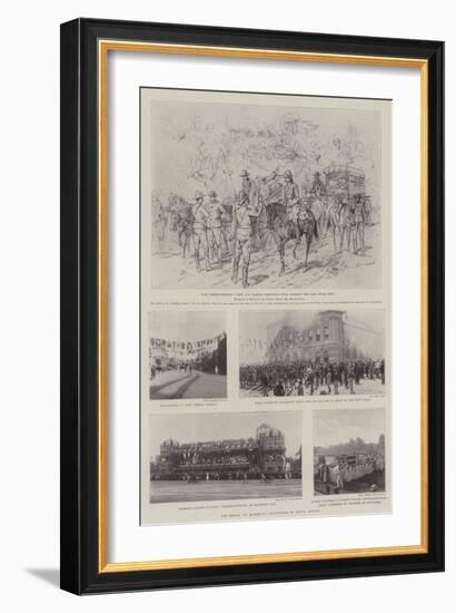 The War in South Africa-Melton Prior-Framed Giclee Print