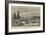 The War in the East, Belgrade, from the Market-Place-Charles Yriarte-Framed Giclee Print