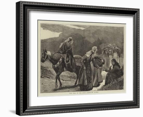 The War in the East, Georgian Women-Arthur Hopkins-Framed Giclee Print