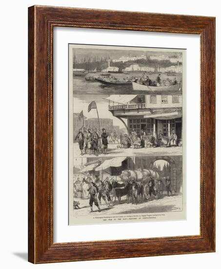 The War in the East, Sketches at Constantinople-Joseph Nash-Framed Giclee Print