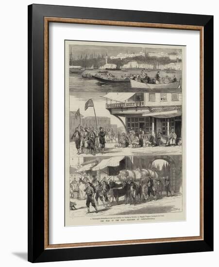 The War in the East, Sketches at Constantinople-Joseph Nash-Framed Giclee Print